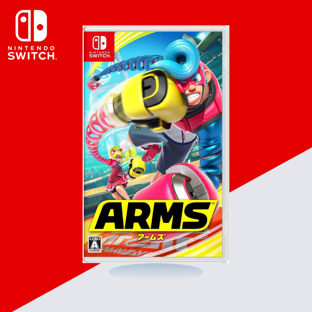 ARMS -Arms มือสอง Nintendo Switch Used game soft (มือ 2 พร้อมส่ง) JP