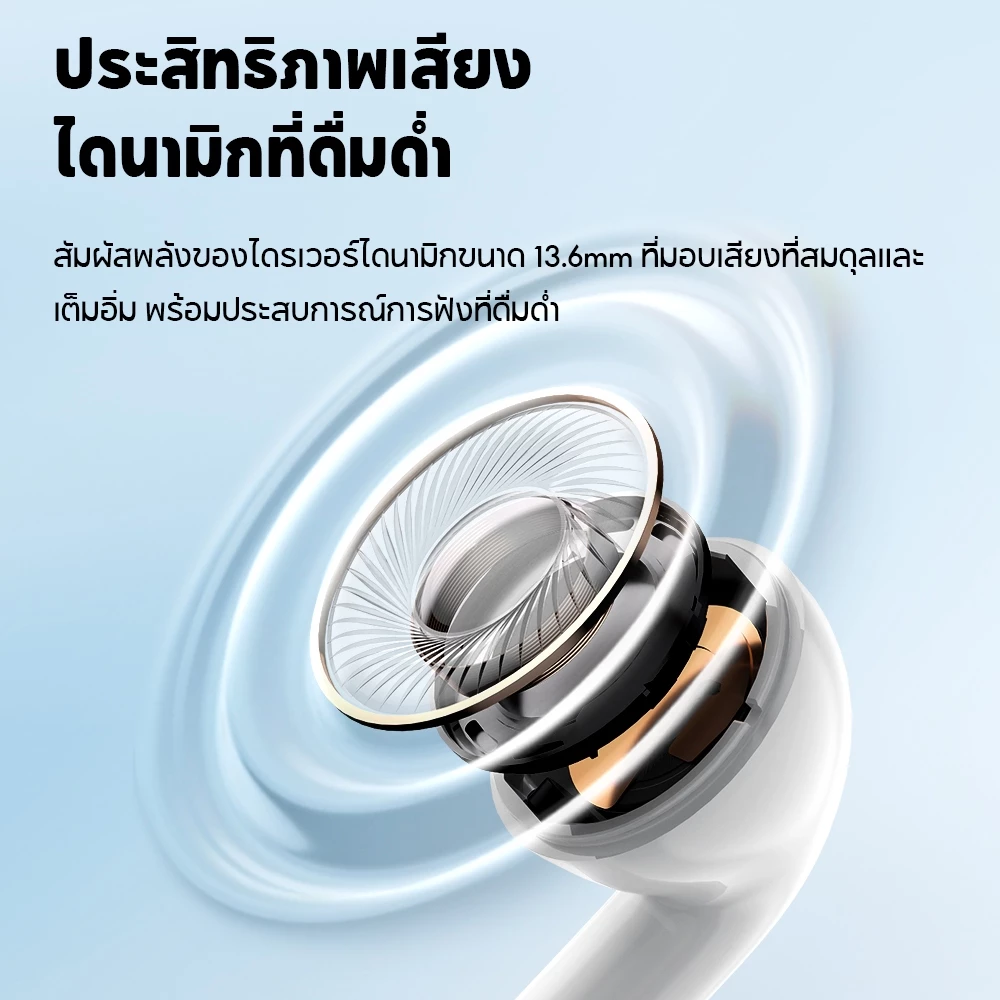 Edifier X2 Plus TWS Bluetooth 6.0 เสียงดี มีไมโครโฟน thumbnail 3
