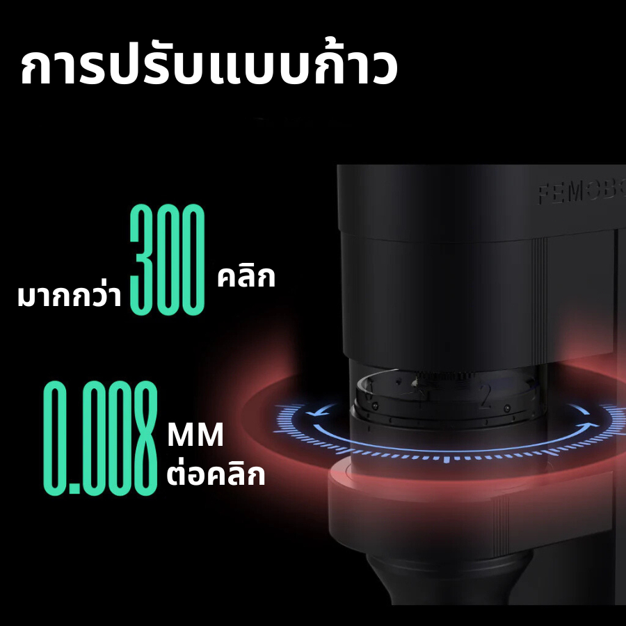 FEMOBOOK  Electric Coffee Grinder เครื่องบดเมล็ดกาแฟไฟฟ้า A68 68mm ขนาดเล็กในครัวเรือน เครื่องบดกาแฟ ราคา ถูกที่สุด ดีลบีเคเค แกลเลอรีภาพที่ 6