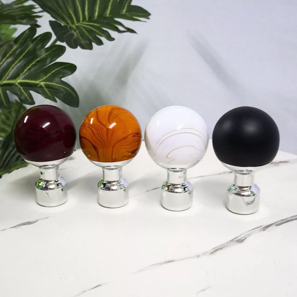 หัวจุกแพลตตินั่ม สำหรับปิดรางม่าน พร้อมส่ง