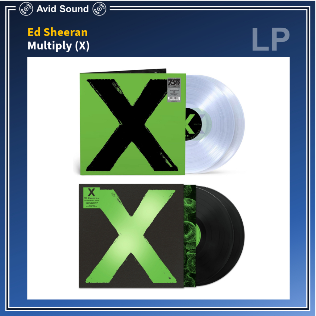 [แผ่นเสียง Vinyl LP] Ed Sheeran - Multiply (X) [ใหม่และซีล SS]