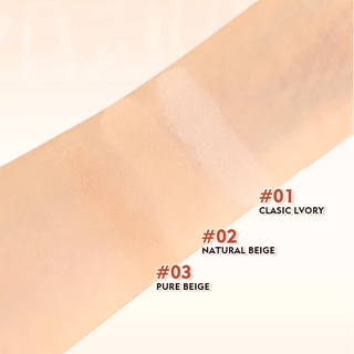 PAZIUM แป้งฝุ่น 10g แป้งคุมมัน แป้งผสมรองพื้น คุมมัน กันเหงื่อ Foundation Powder / Oil-control