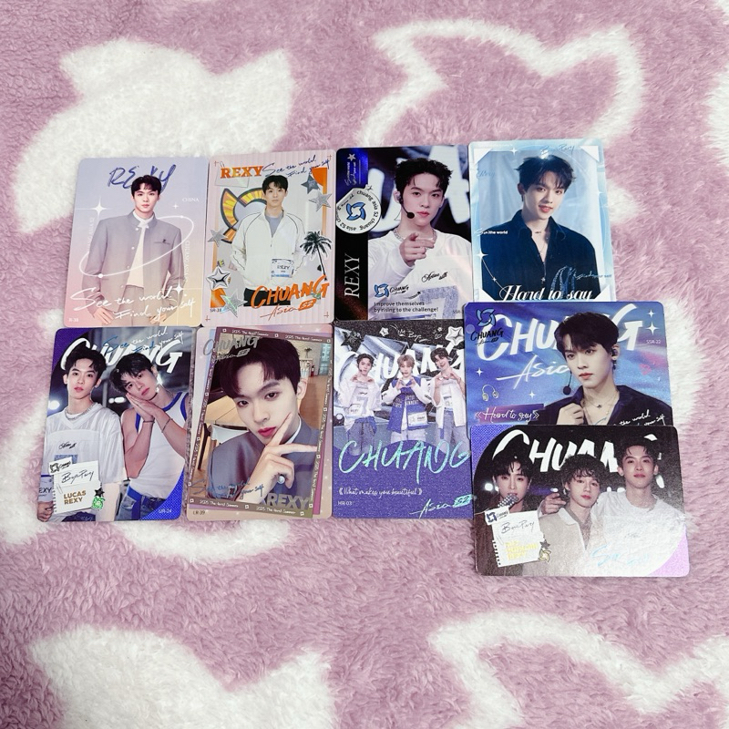 พร้อมส่ง 💙การ์ด REXY Chuang Asia S2✨