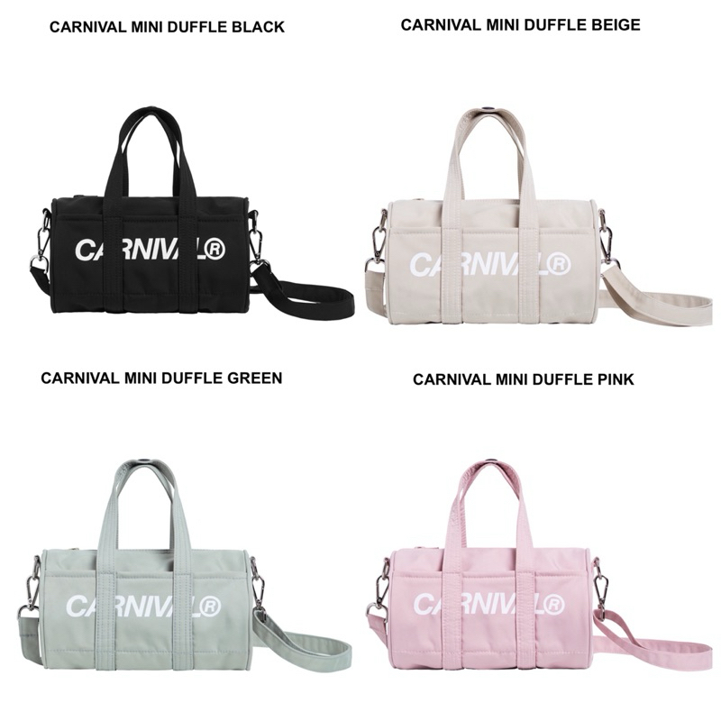 [ของใหม่ แท้💯% พร้อมส่ง] กระเป๋าสะพาย CARNIVAL® MINI DUFFLE BAG