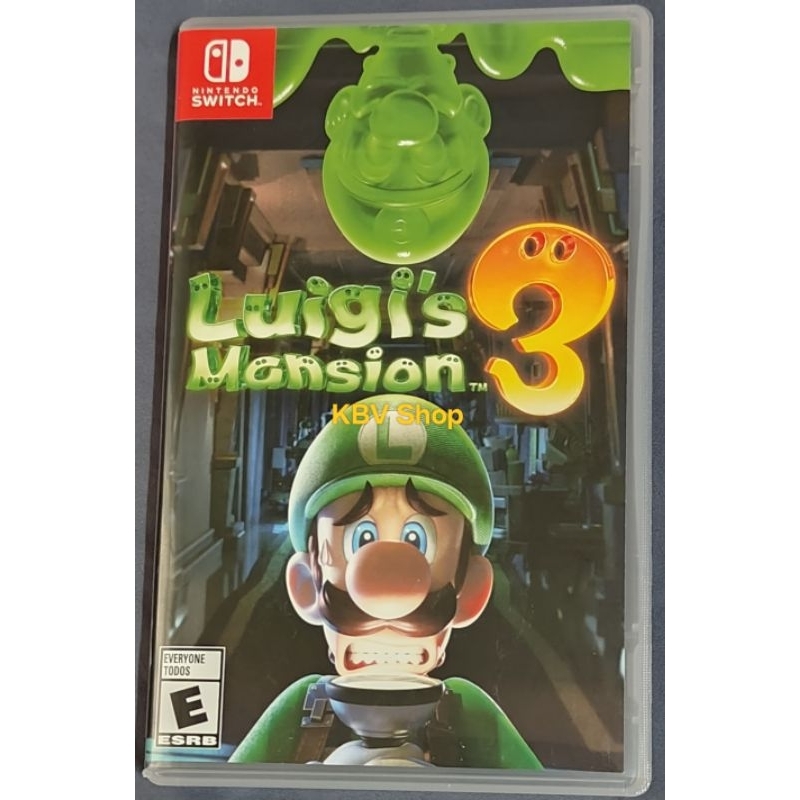 (⚡มือ 2 พร้อมส่ง⚡)Nintendo Switch Luigi's Mansion 3 มือสอง มีภาษาอังกฤษ