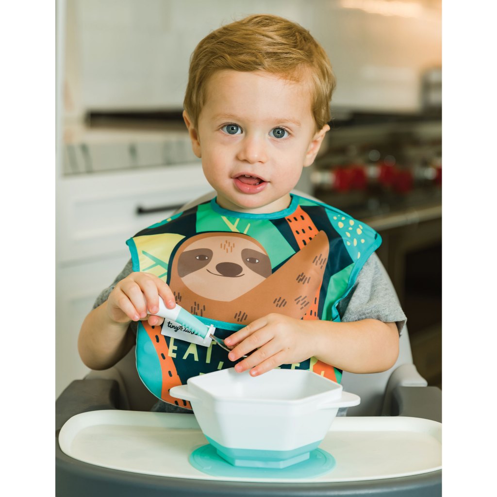 Tiny Twinkle مرايل Easy Bib مقاومة للماء (3 قطع) — صورة 5