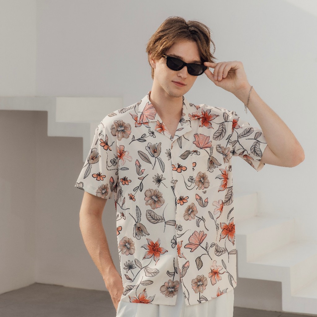 KINS | Hawaii Shirt เสื้อฮาวาย ชุดเดินชายทะเล (HW28)