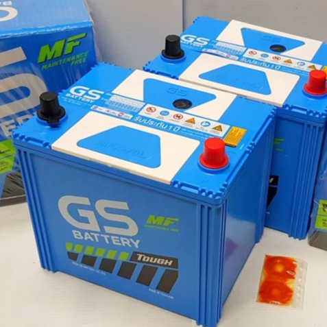 GS MFX70L 12V.65Ah (65D23L) รถเก๋ง แบตเตอรีรถยนต์ ชนิดกึ่งแห้งตรงรุ่น แผ่นเต็มไฟแรง สินค้าใหม่ - รูปที่ 5