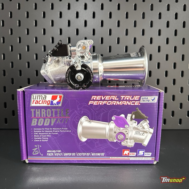 Throttle body kit ชุดลิ้นเร่ง UMA Racing R15V3 Exciter155 Y16ZR