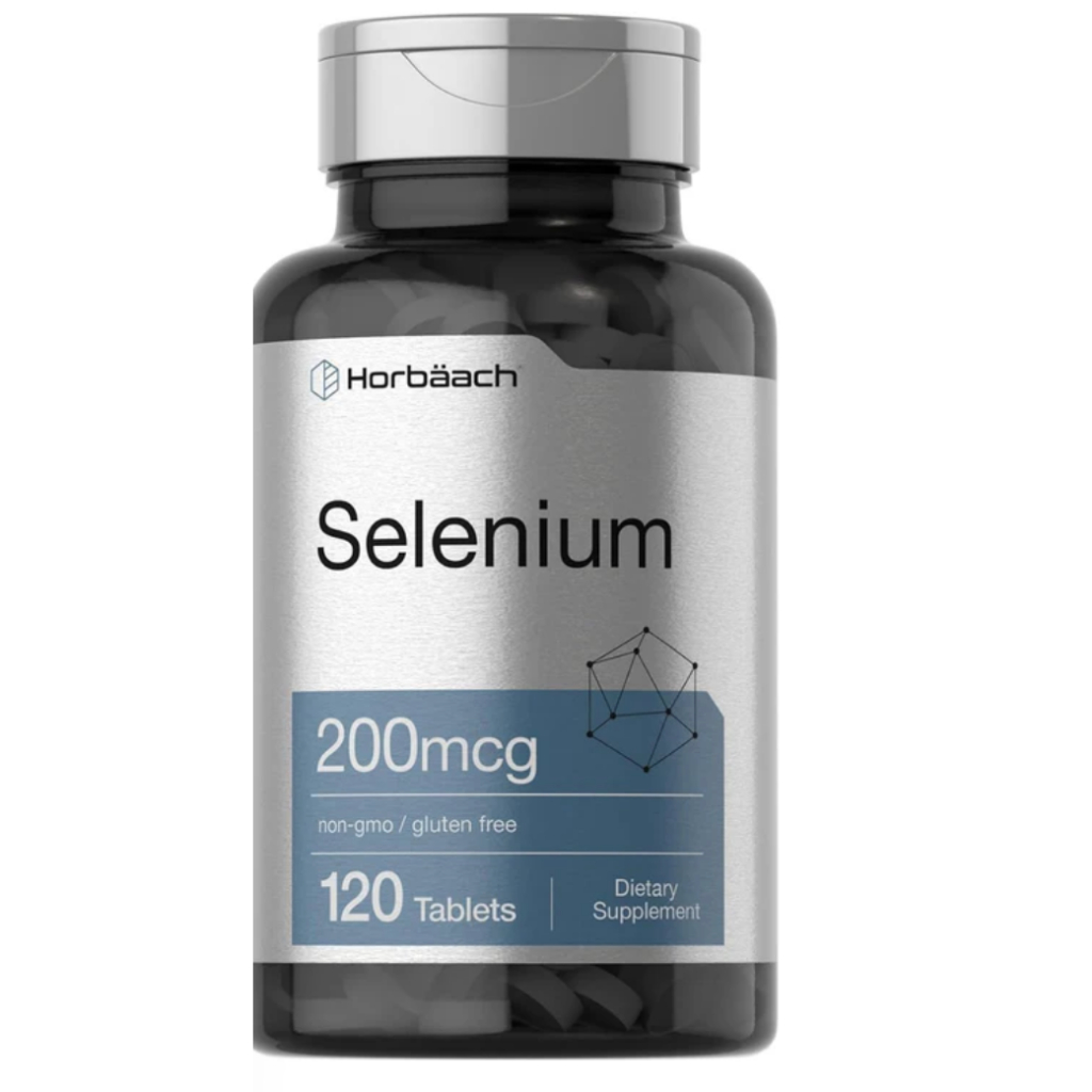 Horbaach Selenium 200mcg | 120 Tablets