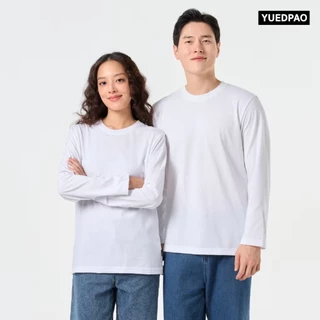 Yuedpao Ultrasoft Non-Iron เสื้อยืดแขนยาว สีพื้น ไม่ย้วย ไม่หด ไม่ต้องรีด ผ้านุ่ม Set Basic [NEW]