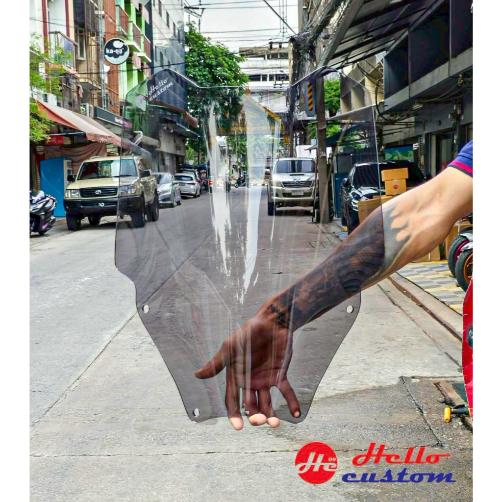 ชิวหน้า Forza350 2020 - 2025 ชิวหน้าทรง คุณลุงแอบซิ่ง Forza 350