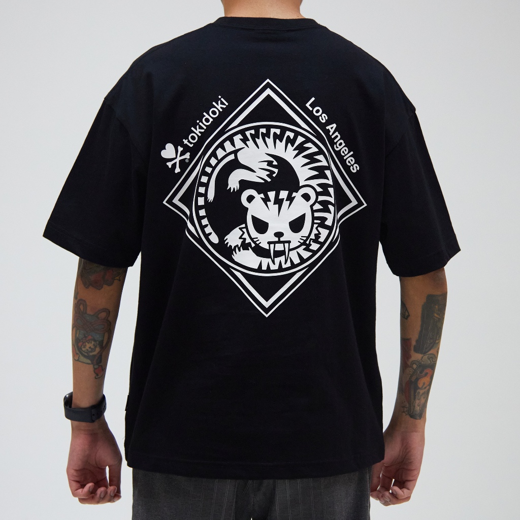 TOKIDOKI เสื้อยืดใส่ได้ทั้งชายและหญิง TIGER SALARY MAN S/S TEE 2025