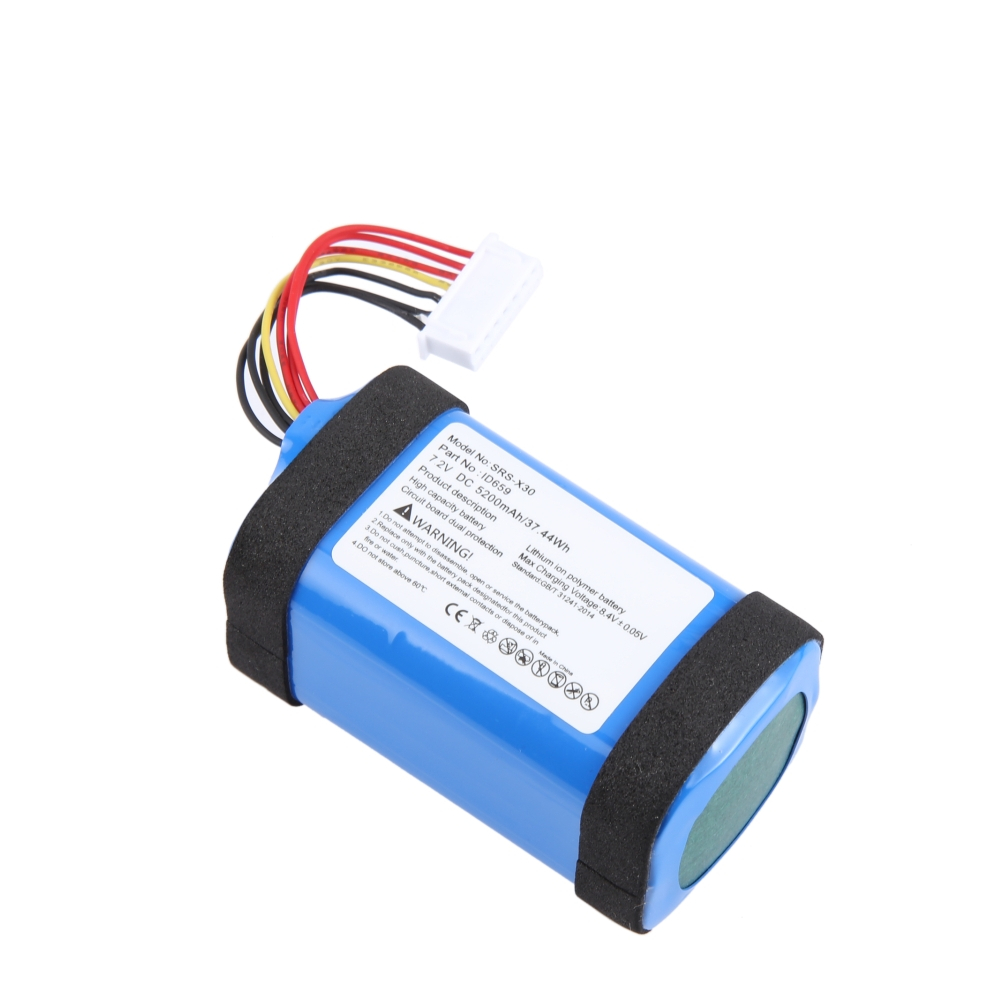6000nah Sony SRS-XB30 XB40 XB41 XB41 XB43 speaker battery ID659B ID770 6000mAh