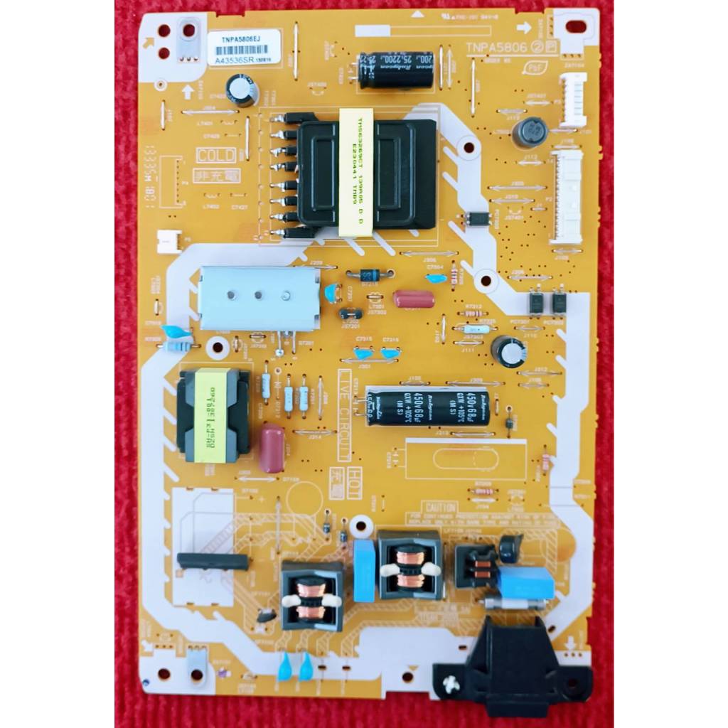 เพาเวอร์ซัพพลายทีวี PANASONIC ใช้กับรุ่น TH-L39EV6T , TH-L42E6T , TH-L39B6T พาสบอร์ด TNPA5806