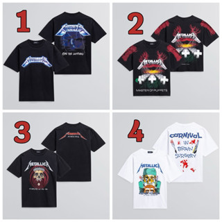 [แท้💯% ของใหม่ พร้อมส่ง] เสื้อยืด CARNIVAL X METALLICA PART.…