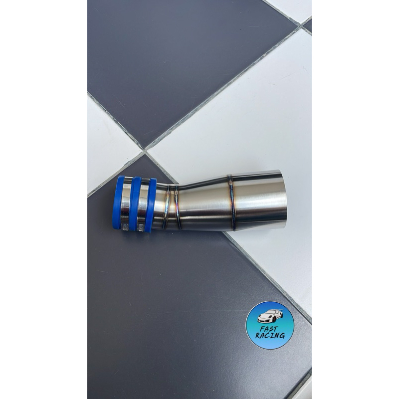 คอกรองเลส Forza350 เดิม พร้อมคอยาง+เข็มขัดรัด อะไหล่แต่ง อะไหล่มอเตอร์ไซต์