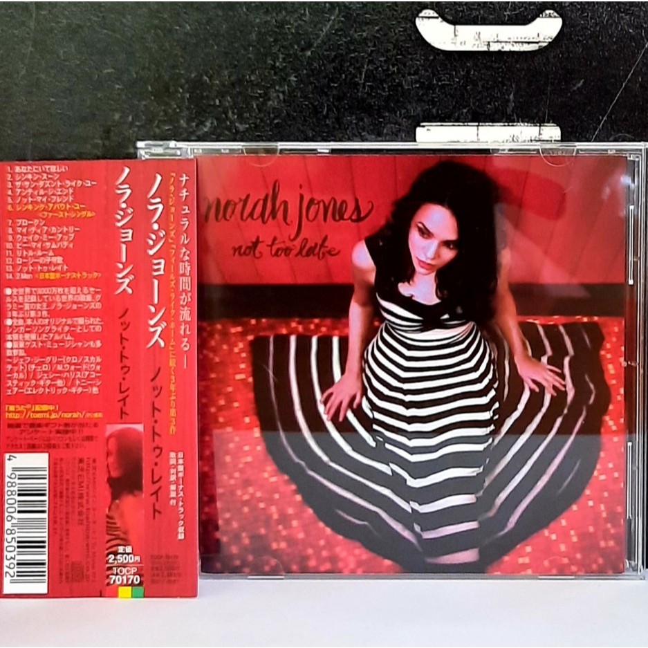 CD ซีดีเพลง Norah Jones / Not too late                                        -s09