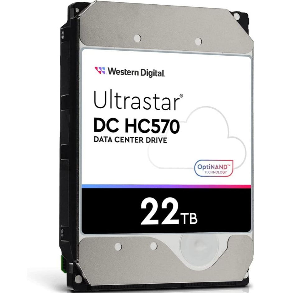 WD ULTRASTAR DC HC570 22TB 7200 RPM HDD