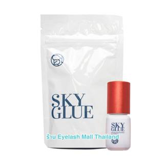 [ร้านในไทย] กาวต่อขนตา Sky Glue ของแท้💯 เกาหลี 5 ml. ฝาแดง แ…