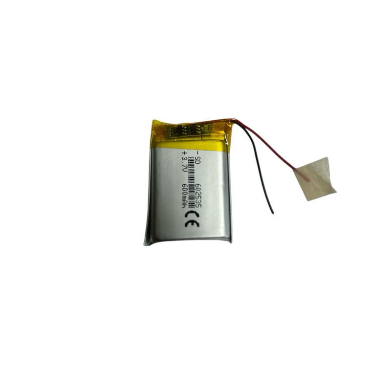 แบตเตอรี่ 582535 602535 3.7v 600mAh 2สาย สำหรับMp3 MP4 กล้องติดรถยนต์ Rechargeable Polymer Battery