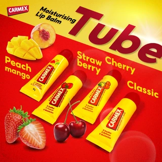 CARMEX - ลิปบาล์มกลิ่นคลาสสิค (แบบหลอด) 2ชิ้น - CARMEX LIPBALM CLASSIC TUBE SPF15