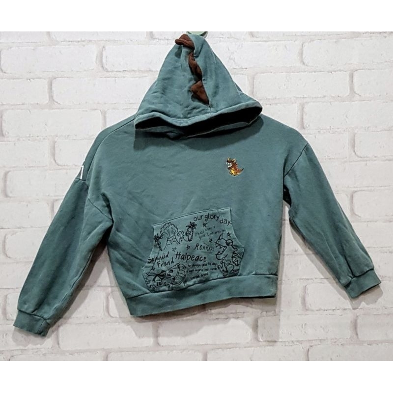 (R24) เสื้อสเวตเตอร์ฮู้ด เด็ก อก 36 " ยาว 16 "