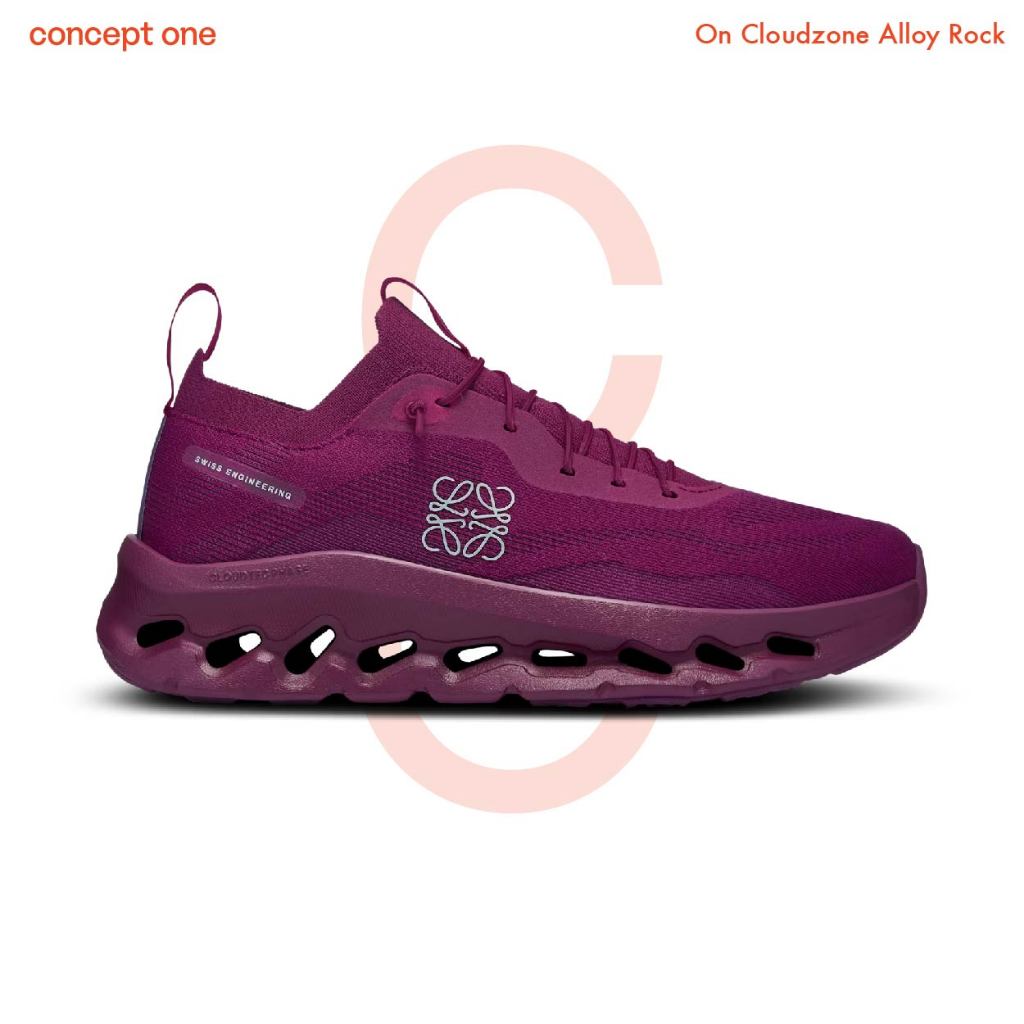 Conceptone Loewe x On Cloudtilt Sneaker In Polyester Cherry (W) รองเท้าผ้าใบ