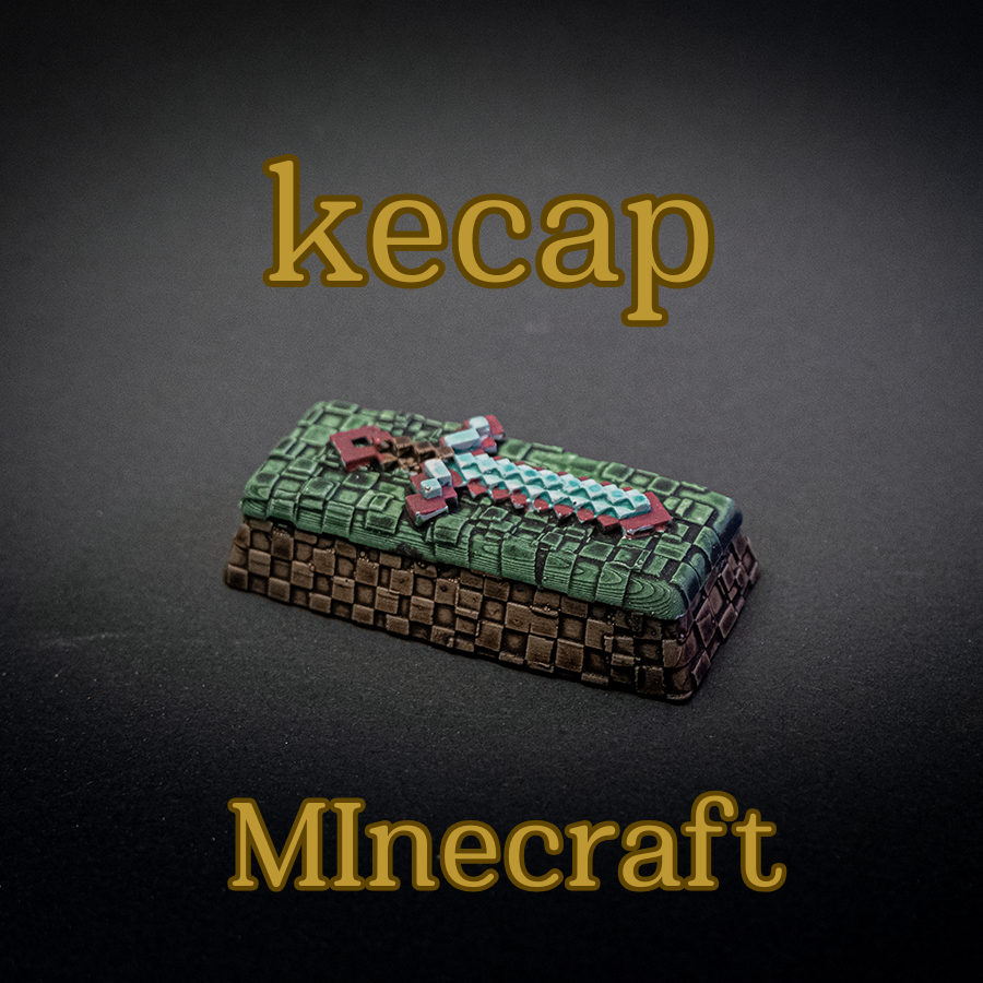 ส่งฟรี  \Keycap สายเกม "Minecrafts"