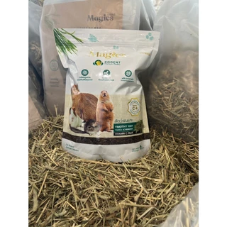 Magic Rodent 1kg. เเพ็ตเกต แพรี่ด๊อก แกสบี้ ชินชิร่า กระต่าย ทานได้ ส่งด่วนฟรีทุกวัน
