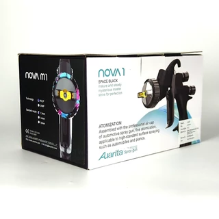 Auarita กาพ่นสี NOVA 1 RAINBOW หัวเล็ก 1.3 มม. 600 ซีซี HVLP กาบน กาหงาย ขนาดเล็ก spray gun ออริต้า
