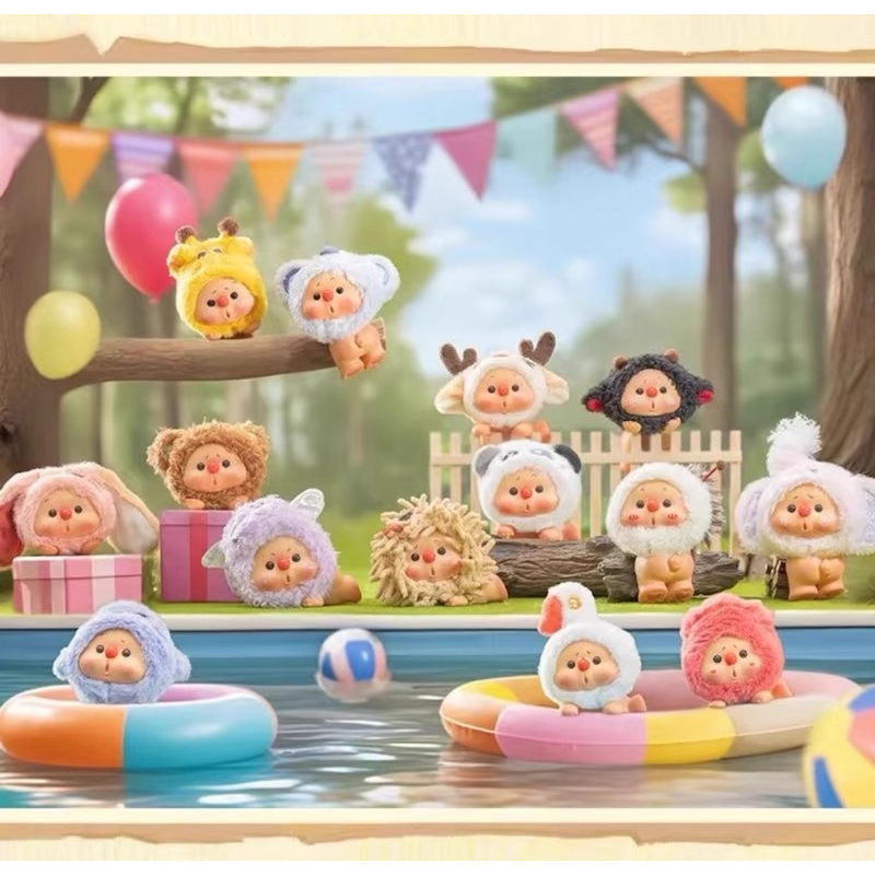 [พร้อมส่งระบุตัว] OYO Animal Party Hipper ที่เกาะโทรศัพท์แบบเช็คการ์ด🐻🎉