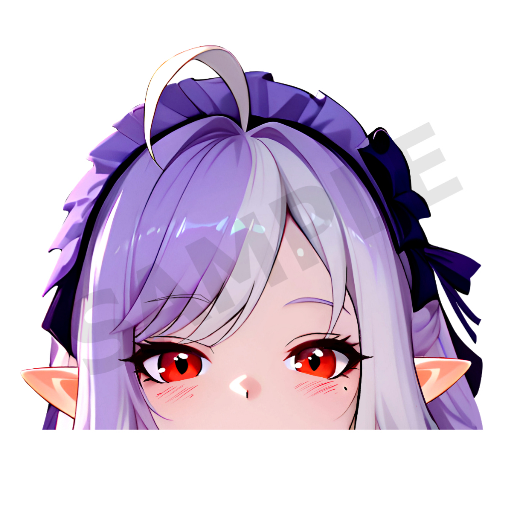 Vivian แอบมอง สติ๊กเกอร์ 2 แผ่น Vivian zzz Zenless Zone Zero Stickers Peeker