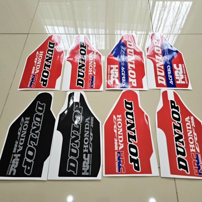 สติ๊กเกอร์การ์ดโช๊คCRF250L/300L/RALLY เคลือบ PVC หนาพิเศษ 475 ไมคอล - รูปที่ 7