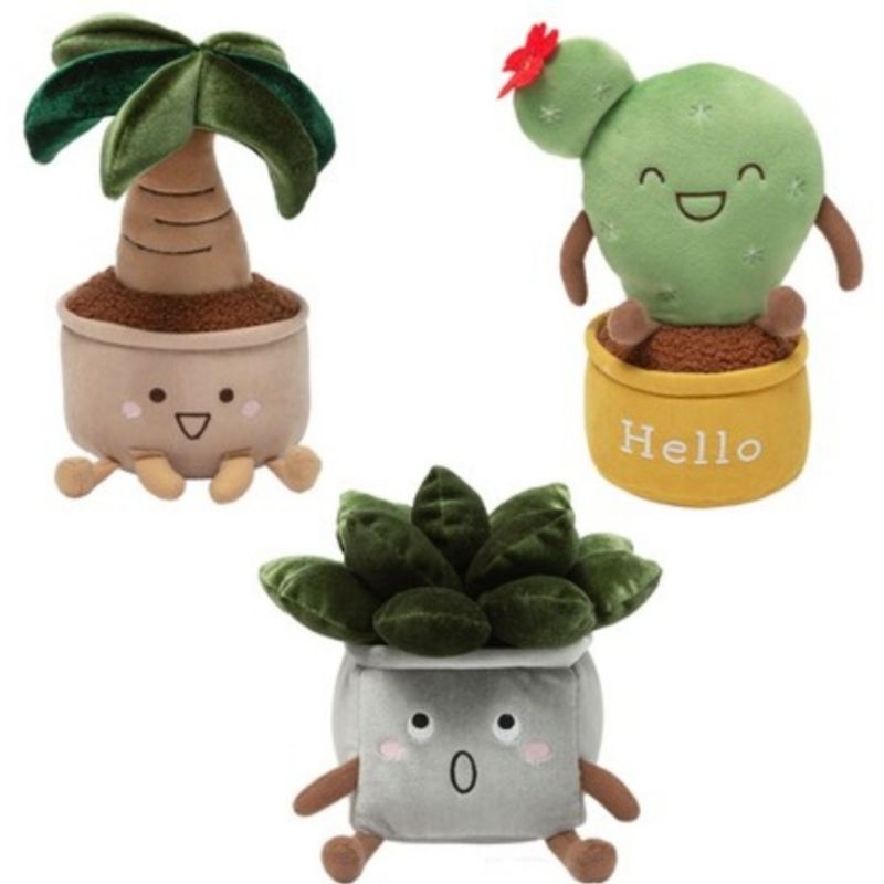 🌈🧸 Cactus Potted Plant Cushion ตุ๊กตาแคคตัส