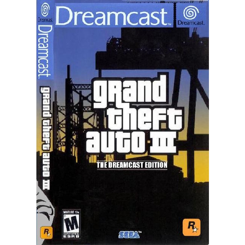 Dreamcast - GTA3 : Dreamcast Edition./ ไม่เคยมีวางจำหน่ายบนเครื่องนี้