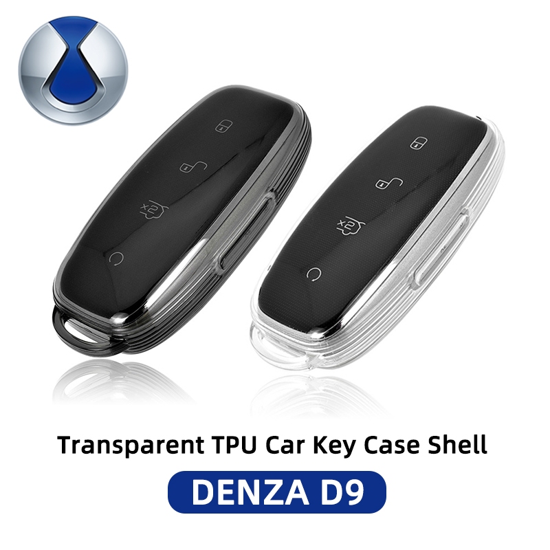 🚚จัดส่งจากไทย🚚ซองใส่กุญแจ TPU พรีเมี่ยม DENZA D9 เคสกันรอย กันน้ำ สำหรับกุญแจรถยนต์