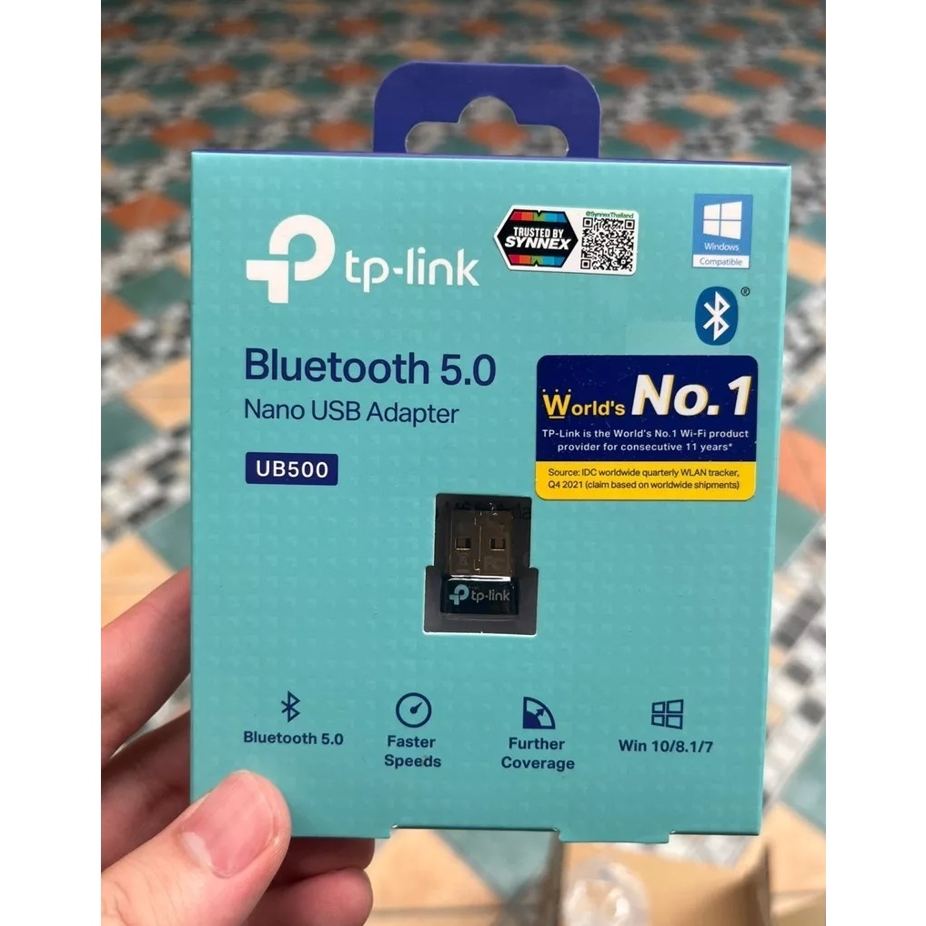 ส่งจากไทย TP-LINK UB500 ตัวรับสัญญาณ บูลทูธ Bluetooth 5.0 Nano USB Adapter UB-500 อะแด๊ปเตอร์