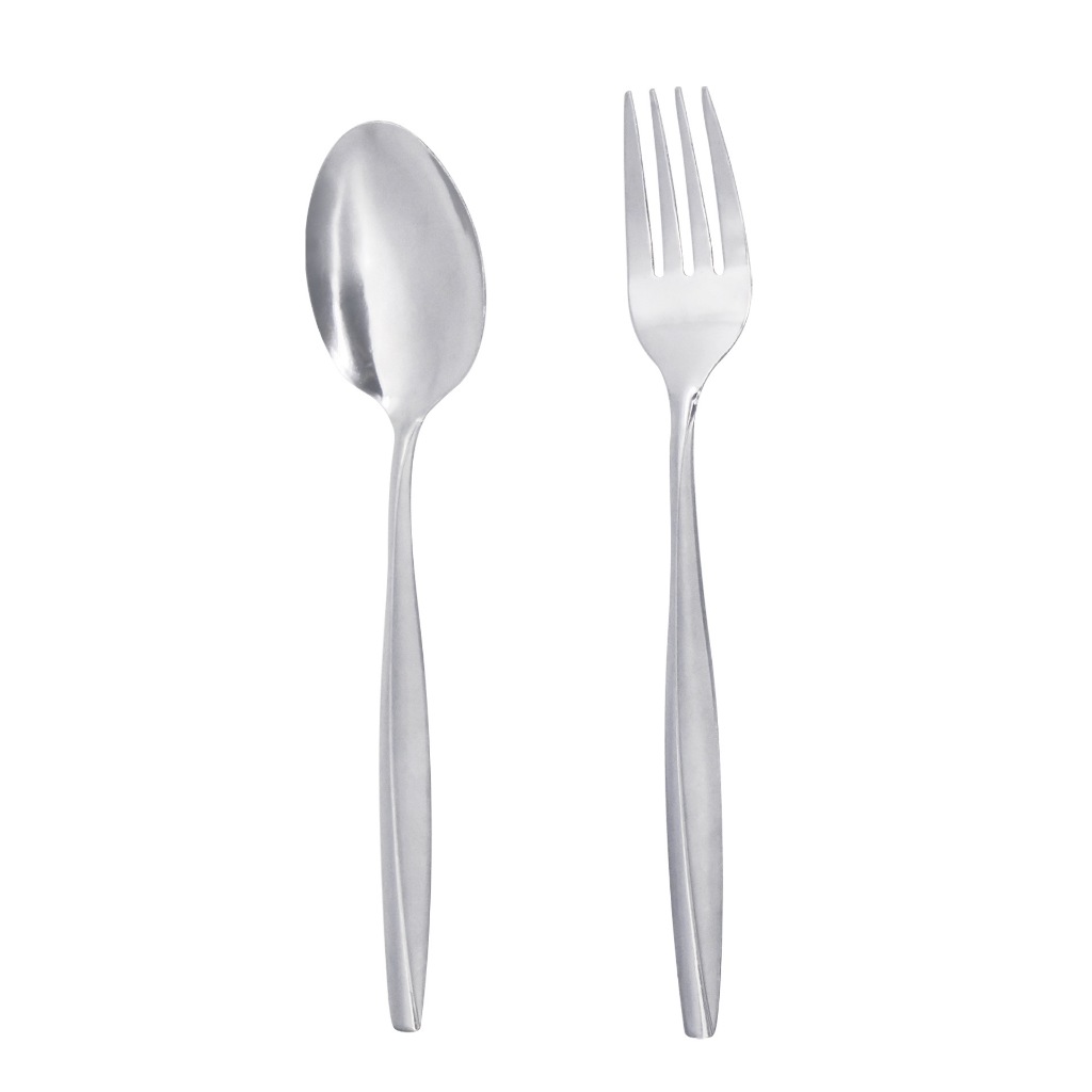 ชุดช้อนส้อมสแตนเลสรุ่นหนา 1 ชุดได้ 6 คู่ แข็งแรง ทนทาน สแตนเลสเกรด 201 - รูปที่ 5