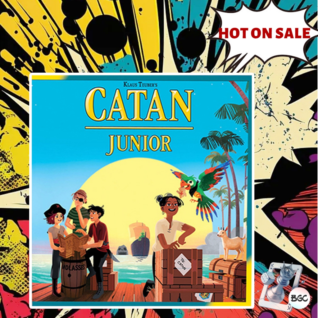 บอร์ดเกม คาทาน สำหรับเด็ก -Catan Junior Board game - Strategy Game for Kids เกมครอบครัว