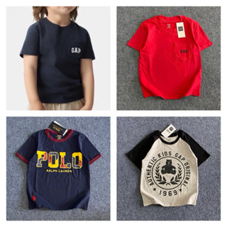 เสื้อยืดเด็ก ผ้าคอตตอน คอกลม นิ่มใส่สบาย