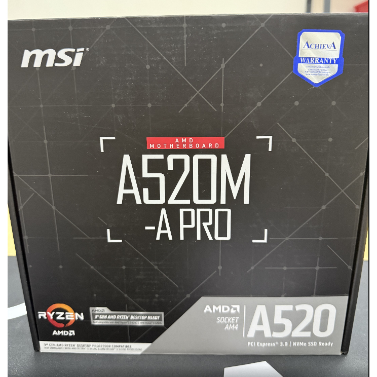 MSI A520M-A PRO [มือสอง]
