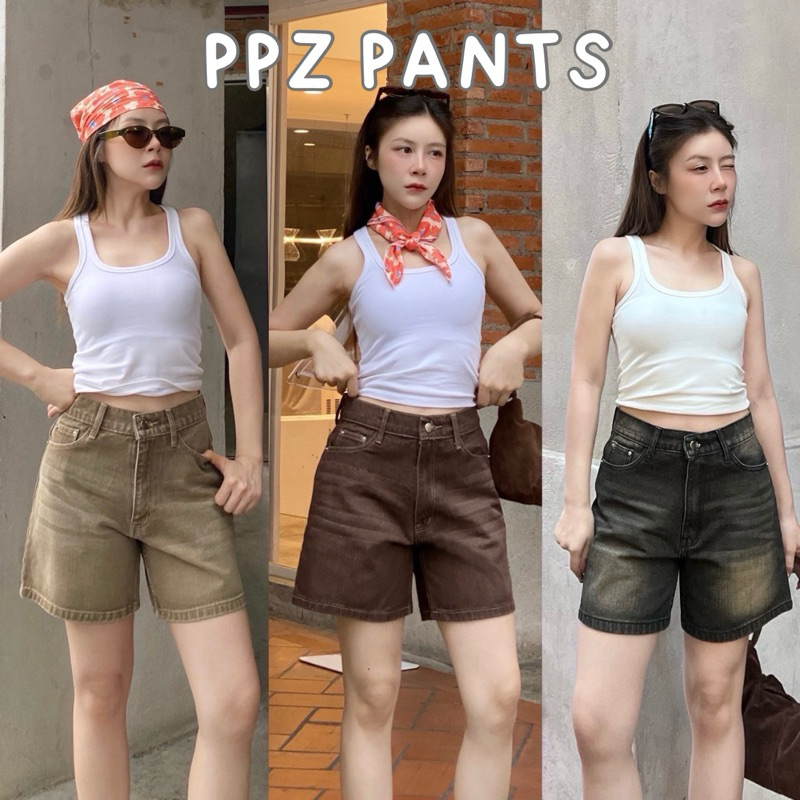 ꜱʜᴏʀᴛ ᴊᴇᴀɴꜱ🌵กางเกงยีนส์ขาสั้น ผ้าไม่ยืด ฟอกเฟดสวยๆ ผ้าหนานุ่ม กางเกงยีนส์ผู้หญิง