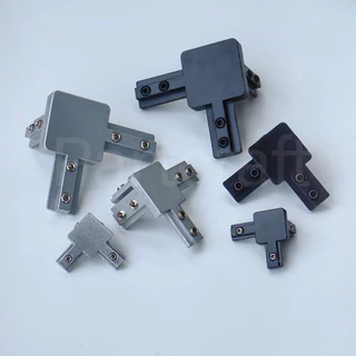 ข้อต่อตัวยึด 3 ทางอลูมิเนียมโปรไฟลพร้อมสกรู ฉากต่อมุม 3 ทาง Bracket 3 ways Aluminum profile frame