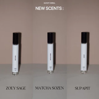 ออยล์น้ำหอมเบสน้ำมันมะพร้าวผสมน้ำหมักผลจันทน์เทศ 10mL. ติดทนนาน8ชม.+ | สูตรของSupapit Herbal