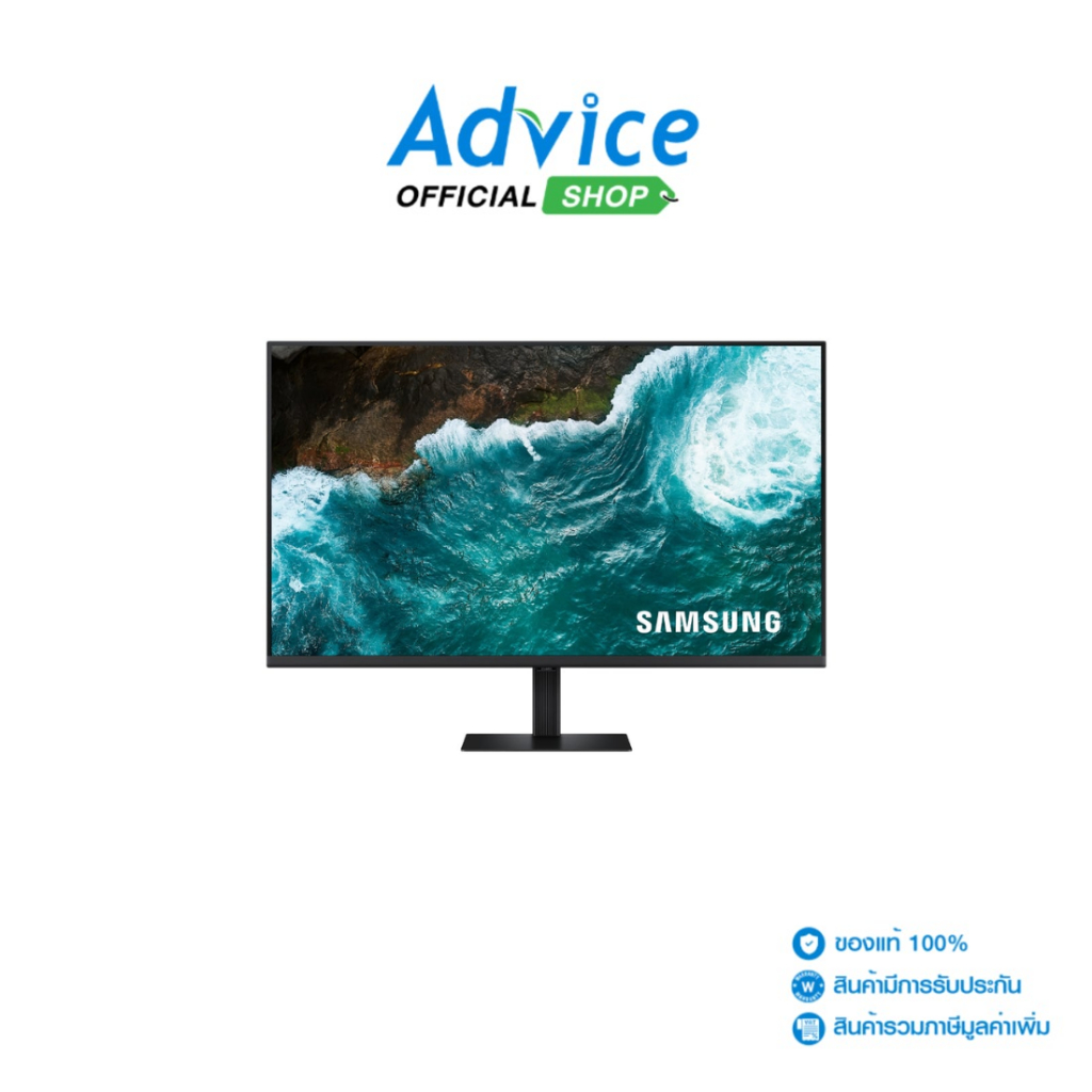 SAMSUNG MONITOR (จอคอม) 37'' VIEWFINITY S8 LS37D800UAEXXT (VA, HDMI, DP, USB-C) 4K 60Hz - A0168999