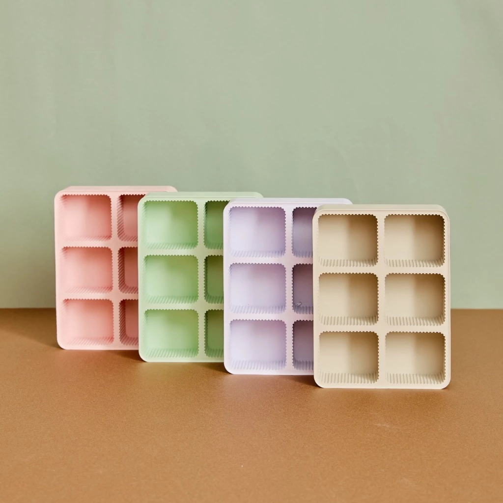 hako Large Silicone Ice Tray 6 cubes ถาดทำน้ำแข็งซิลิโคนแบบใหญ่ 6ก้อน thumbnail 10