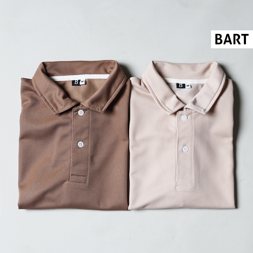 เสื้อโปโล Basic Polo สีพื้น ทรงตรง ปกนิ่ม