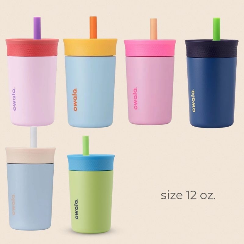 งานแท้ #พร้อมส่ง  Owala Tumbler Kid   : Owala Kids  Stainless Steel Tumbler