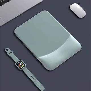 แผ่นรองเมาส์ บรรเทาปวด Gaming Mouse Pad ซิลิโคนพยุงข้อมือ ทำความสะอาดง่าย กันลื่น สำนักงาน เล่นเกม ที่รองเมาส์